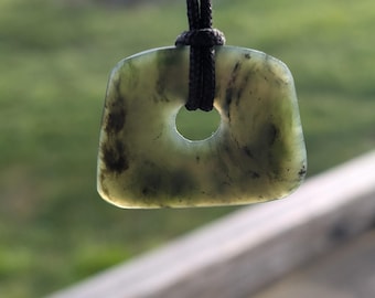 Small big sur jade pendant