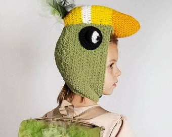 Troodon dino hat for kids