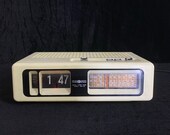 Vintage Flip Clock Radio and Alarm, Fully Working