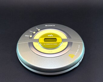 Sony CD Walkman, lettore CD compatto Sony G-Protection degli anni '80, Discman professionale portatile vintage, da collezione, completamente funzionante, prodotto in Giappone