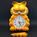 1978 Super Rare Garfield Wall Clock, Animated Wall Clock With Moving Eyes and Swinging Tail, Garfield Clock, Fully Working, Vintage Clock