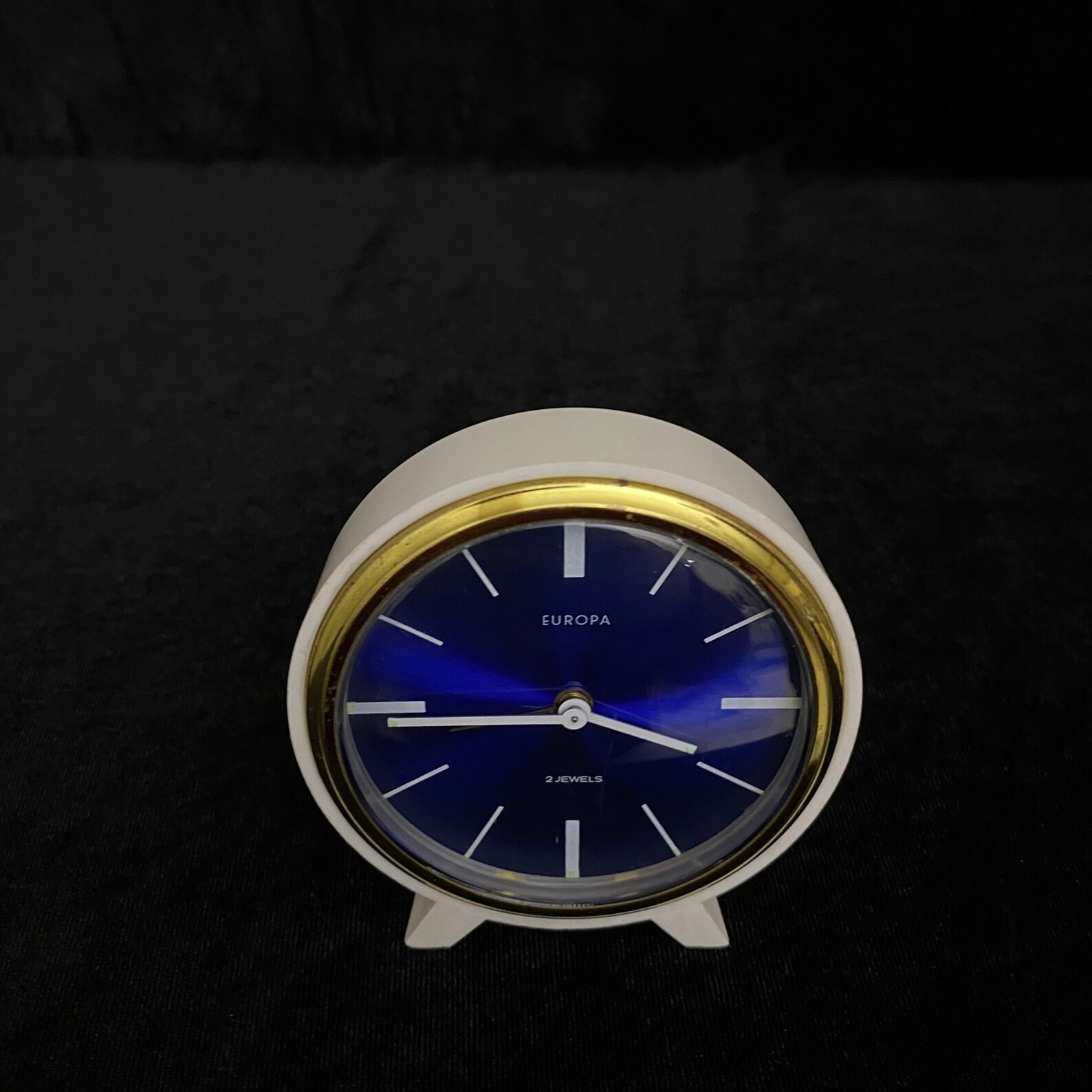 Antique Europa Table Clock Rare and Collectible Model Secret Etsy