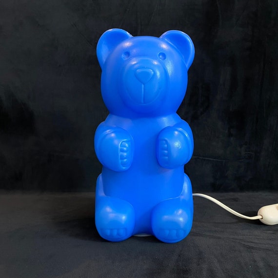 Vintage Messow Bear Lamp, Gummy Bear Nightlamp, Rare and Collectible Model,  Flawless 