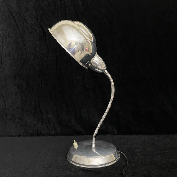 Lampada industriale vintage in alluminio