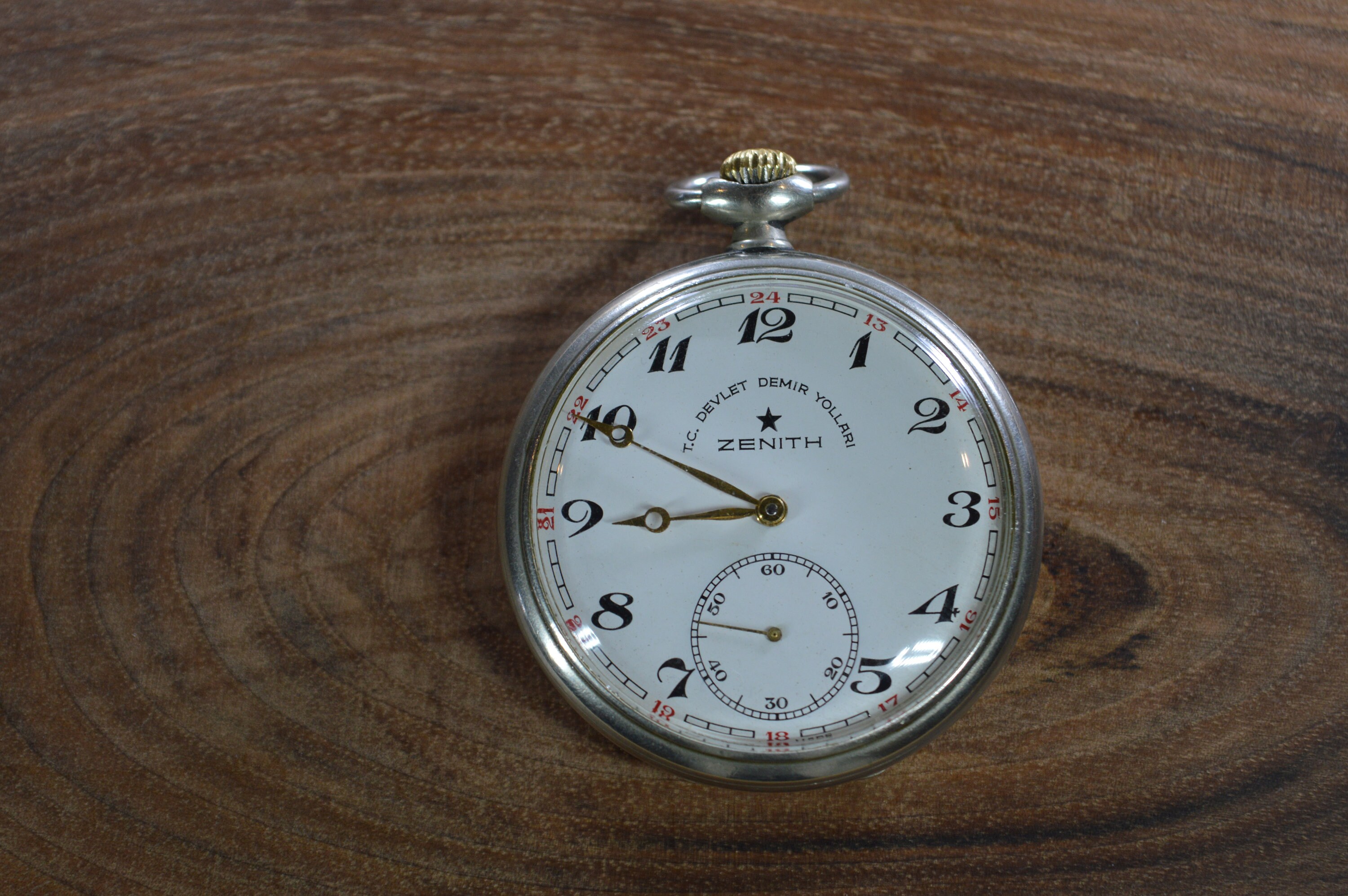 Vintage ZENITH Pocket Watch Rare Antique Swiss Made Pocket Etsy