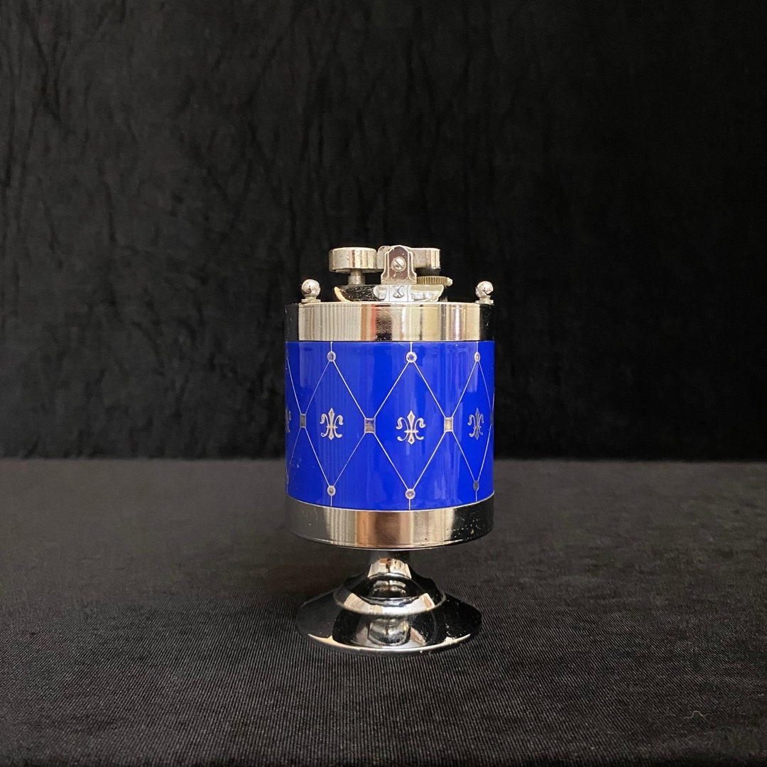 Antique Table Lighter Vintage Pedestal Lighter Etsy