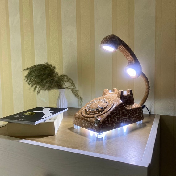 Telephone on sale table lamp