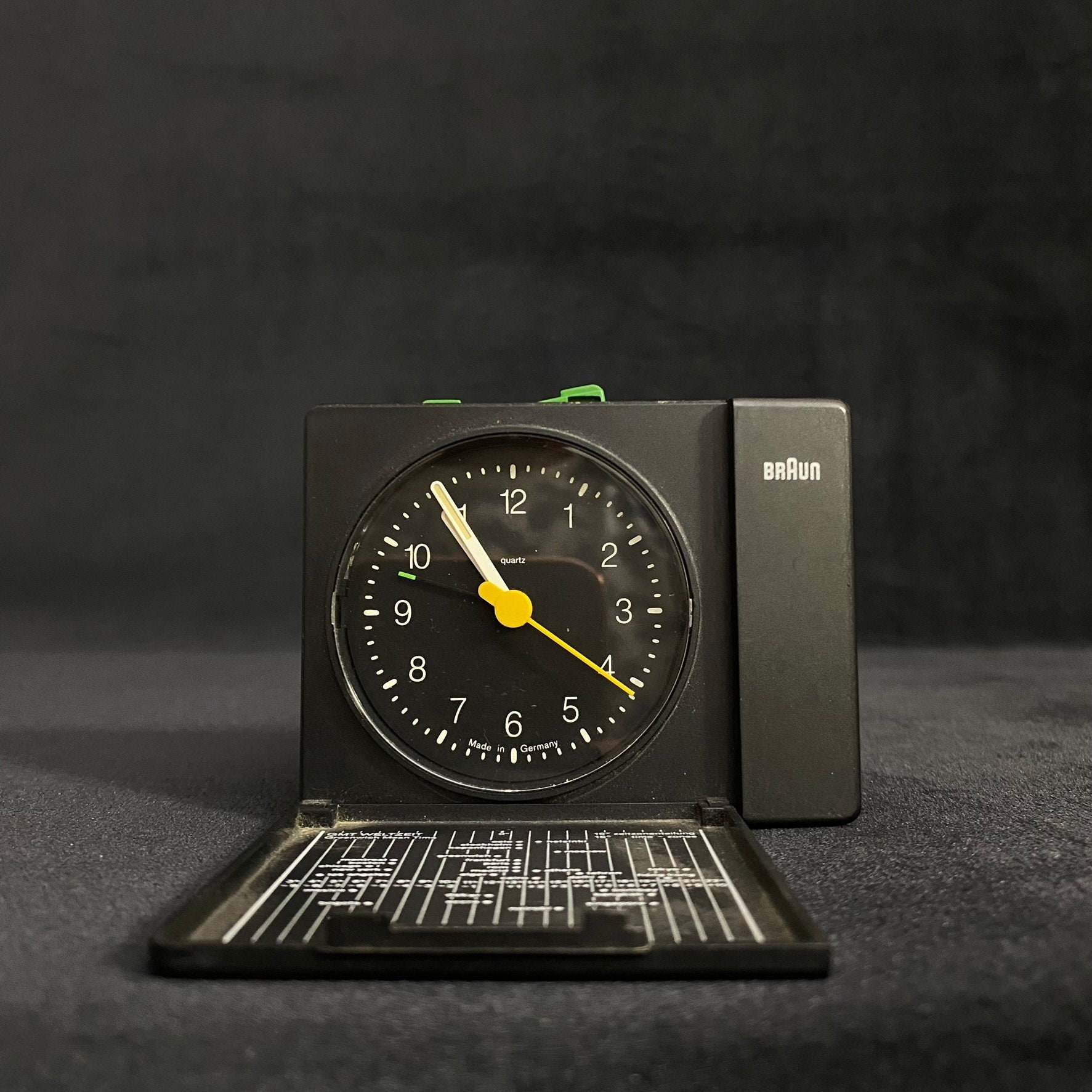 Vintage Braun Travel Alarm Clock 312 Sl Dieter Rams - Etsy Ireland