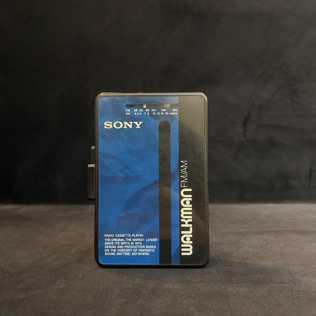 Buy Vintage Sony Walkman Cassette Player Works Great, FM/AM Band Radio