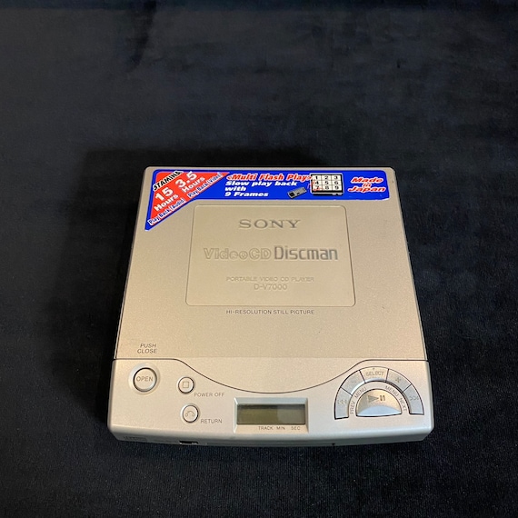 Vintage Rare Sony Discman Cd Compact Player, Sony Discman, Sony Cd Player,  Sony, Sony Walkman, Sony Discman, D-EG3 , Cd Player, Gift 