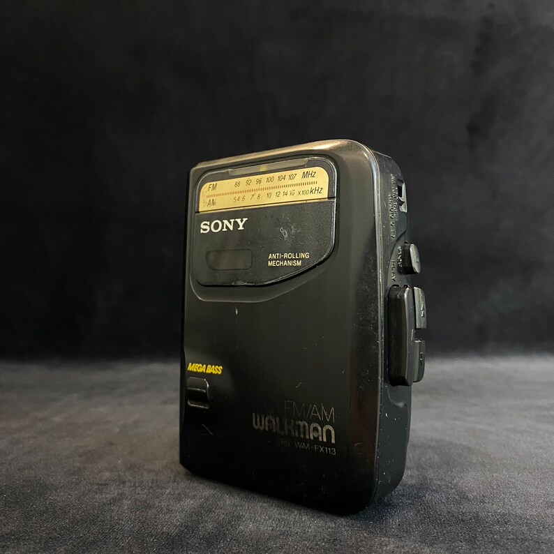 Vintage Sony Walkman Cassette Player AM/FM Band Radio Etsy