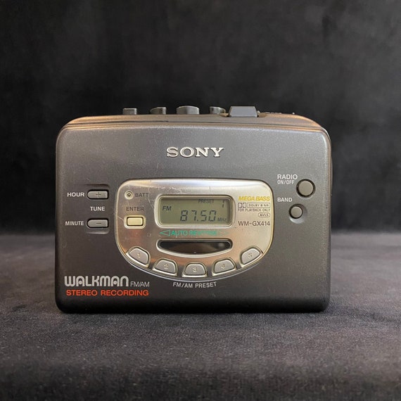 Vintage Sony Walkman Cassette Player, AM/FM Band Radio, Sony Recorder  Model, Vintage Tape, Rare and Collectible Model, Fully Working 