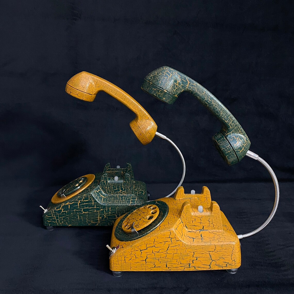 Vintage Phone Lamp Retro Lamp Phone Home Decor Desk Lamp Etsy