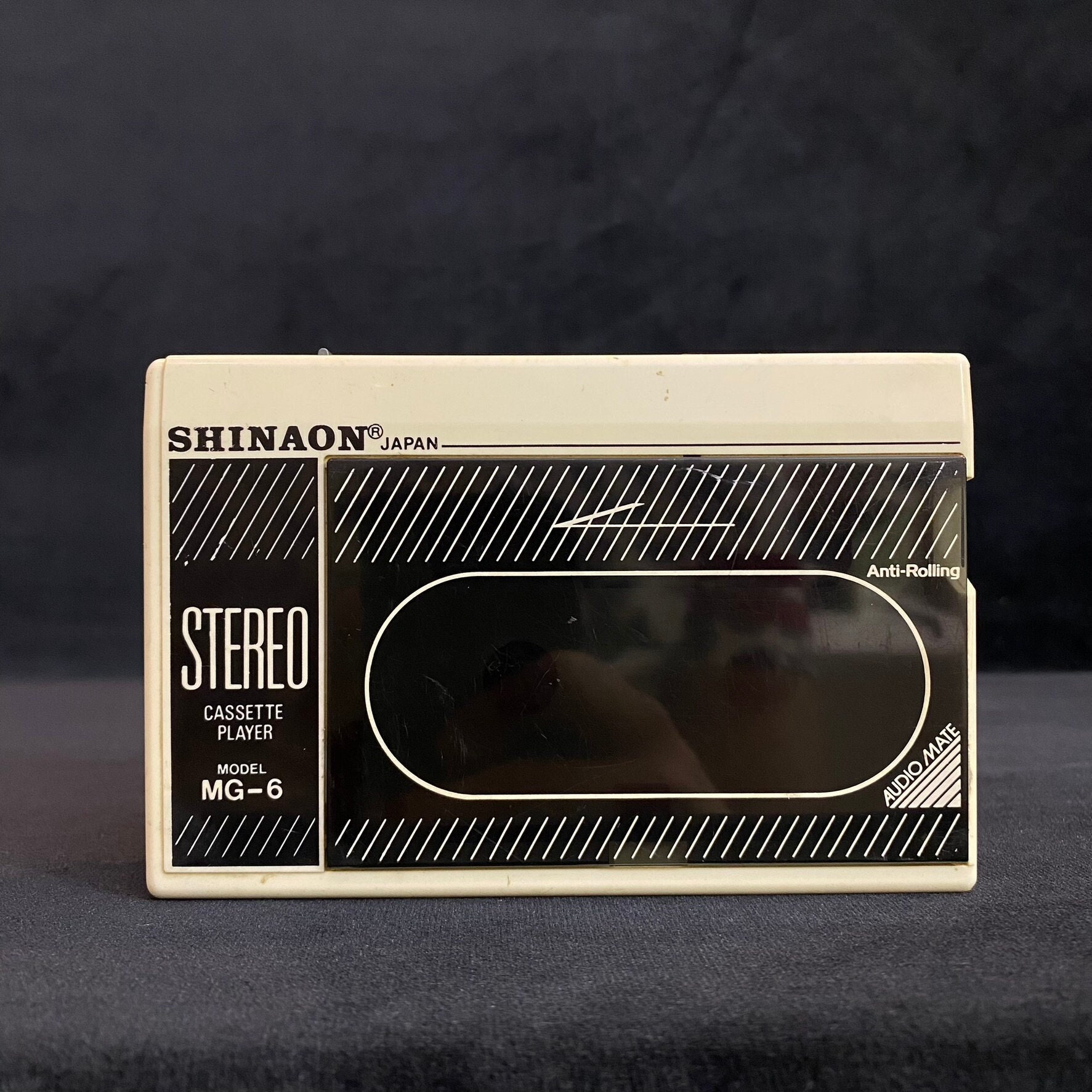 Vintage Cassette Player Made in Japan Shianon MG-6 Rare and Etsy 日本