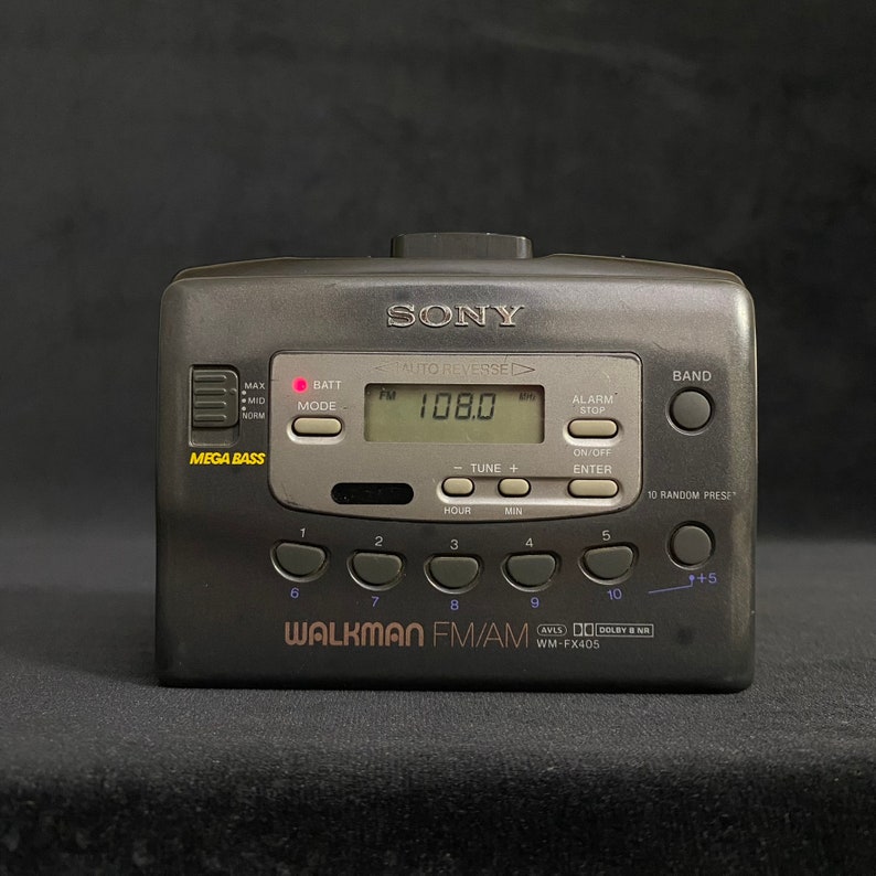 Vintage Sony Walkman Cassette Player Works Great Rare and Etsy