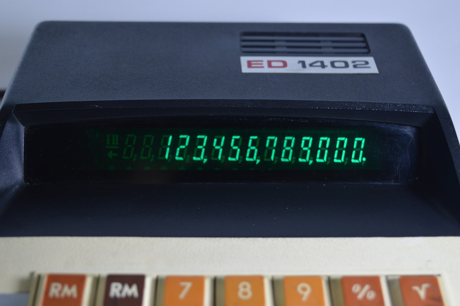 Vintage Electronic Calculator 70s Mini Computer Retro Etsy