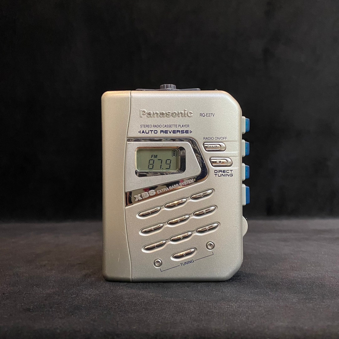 PANASONIC RADIO CASSETTE Walkman New Belt Perfect Working Mint