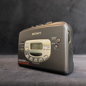 Vintage Sony Walkman Cassette Player, AM/FM Band Radio, Sony Recorder Model, Vintage Tape, Rare and Collectible Model, Fully Working image 3