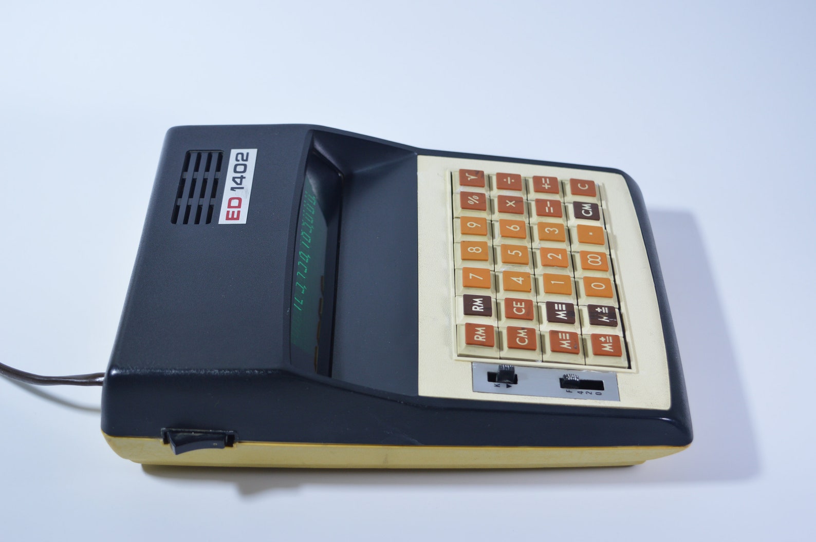 Vintage Electronic Calculator 70s Mini Computer Retro Etsy