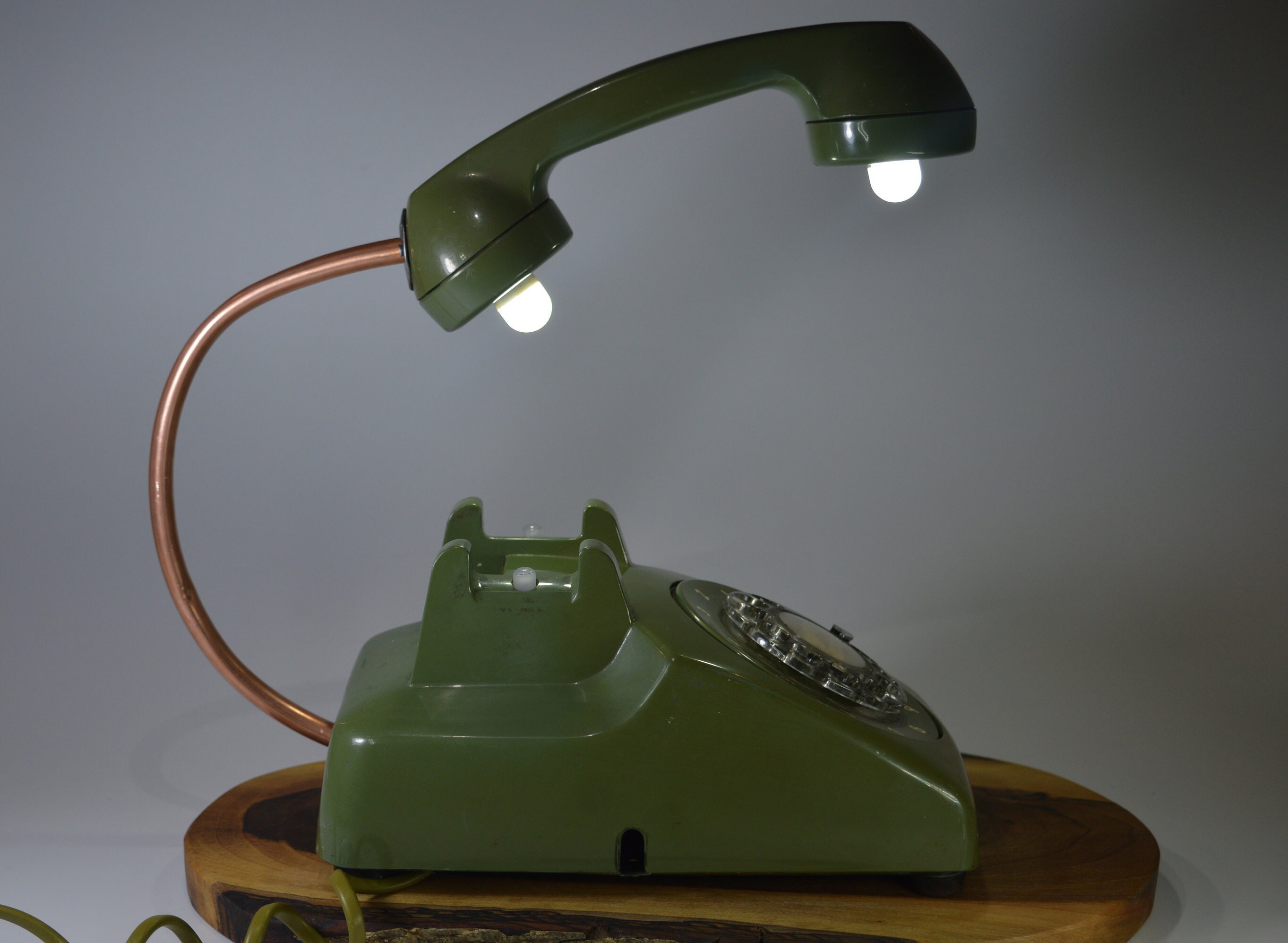Vintage Phone Lamp Retro Lamp Phone Home Decor Desk Lamp Etsy