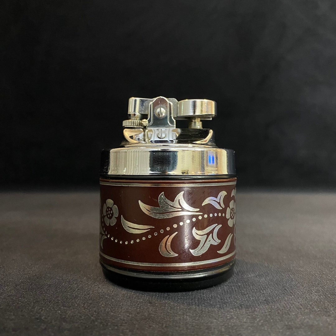 Vintage Table Lighter Antique Table Lighter Mid Century Etsy