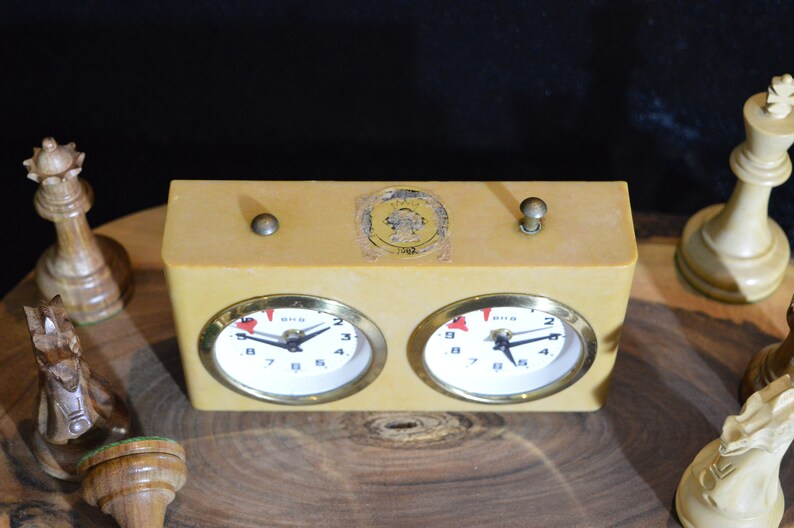 Vintage BHB Move Mechanical Chess Clock Germany Vintage Etsy