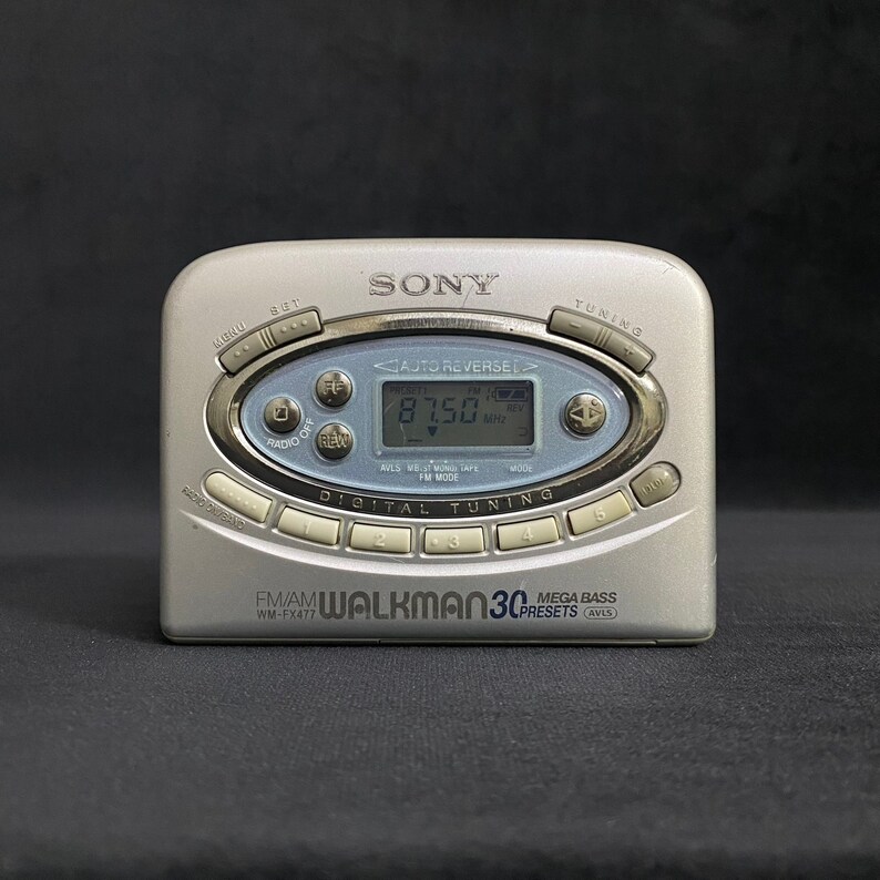 Vintage Sony Walkman Cassette Player Works Great Rare and Etsy