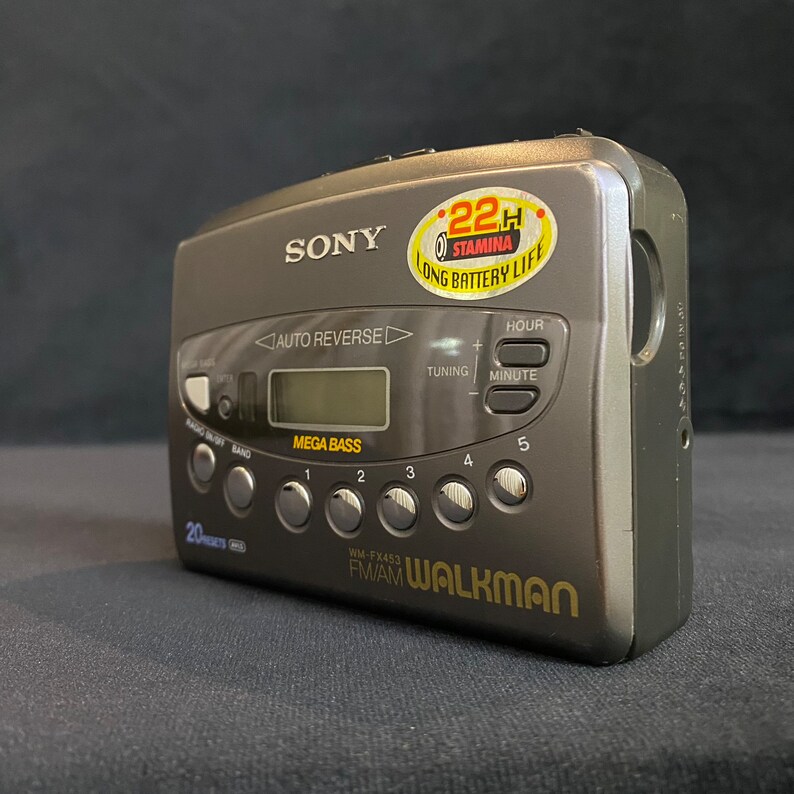 Vintage Sony Walkman Cassette Player Works Great AM/FM Band Etsy