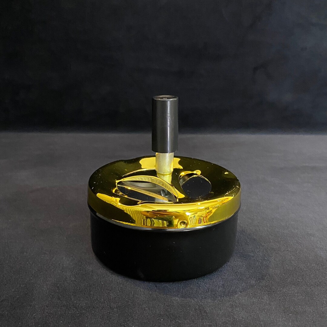 Vintage Spinning Ashtray Etsy