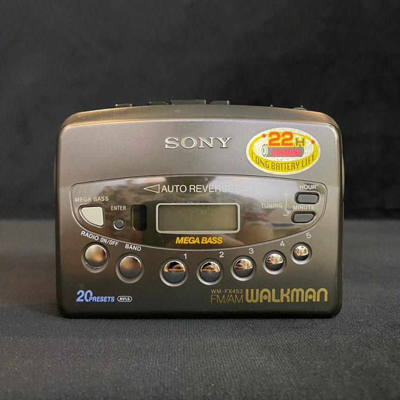 Vintage Sony Walkman Cassette Player Works Great AM/FM Band Etsy