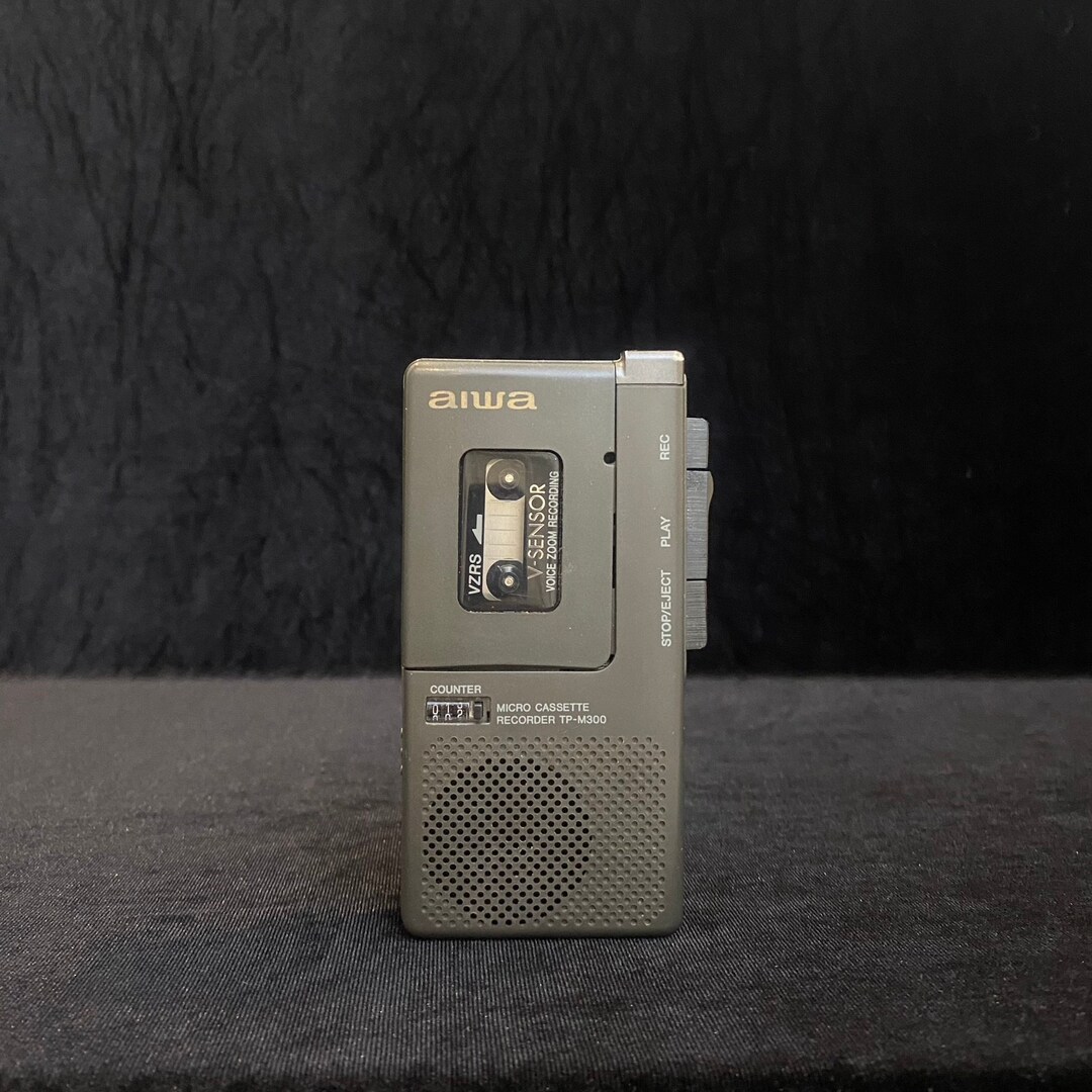 Vintage AIWA Recorder Microcassette Record Player Vintage Etsy