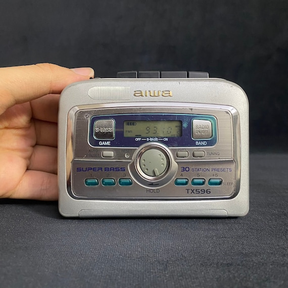 Vintage Aiwa Walkman Cassette Player Works Great Rare and Etsy