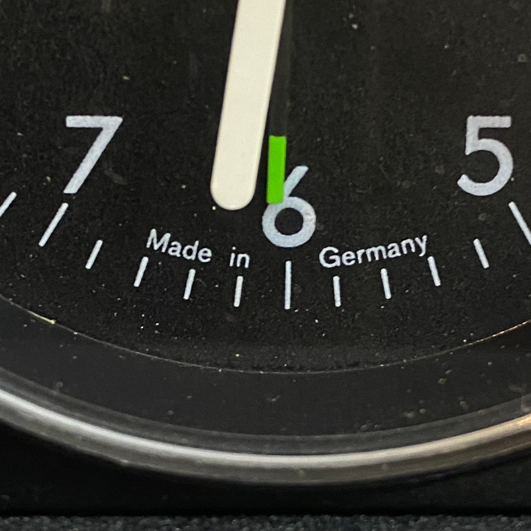 Reloj de mesa Braun vintage, reloj de mesa con alarma, modelo raro y  coleccionable, totalmente funcional, fabricado en Alemania -  México