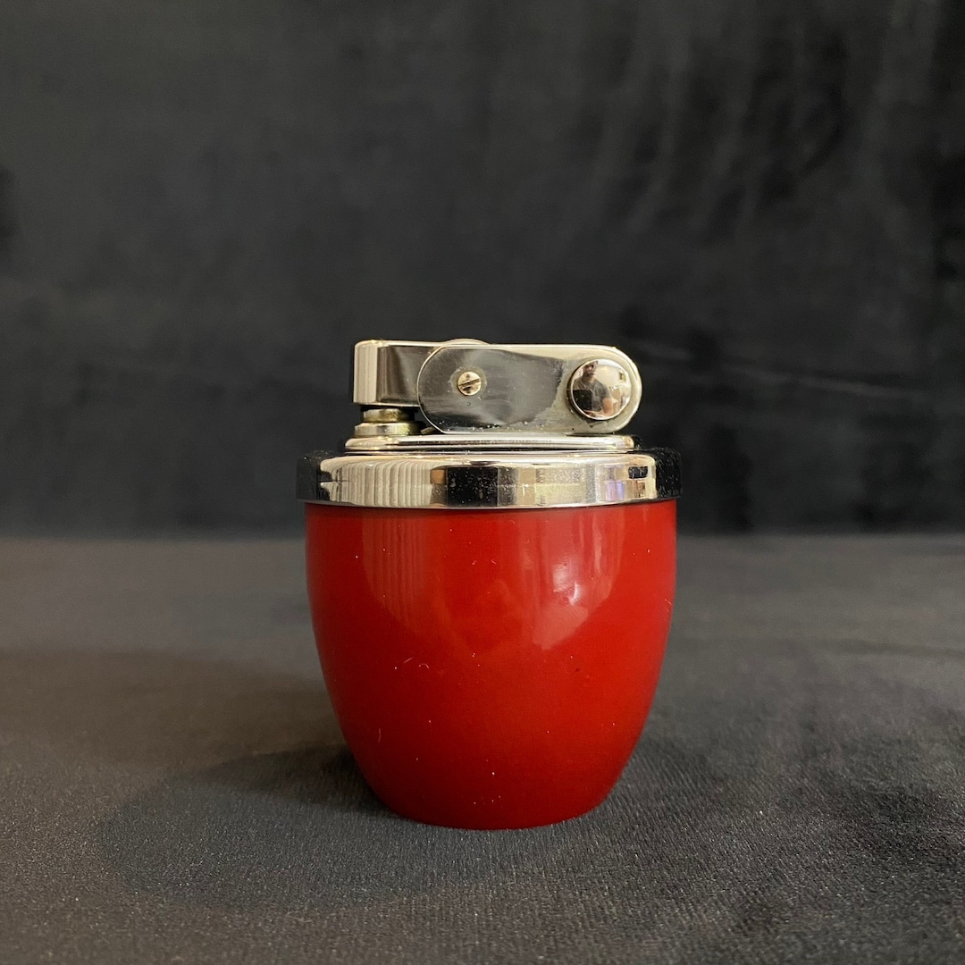 Antique Table Lighter 1970s Lighter Vintage Gasoline Etsy