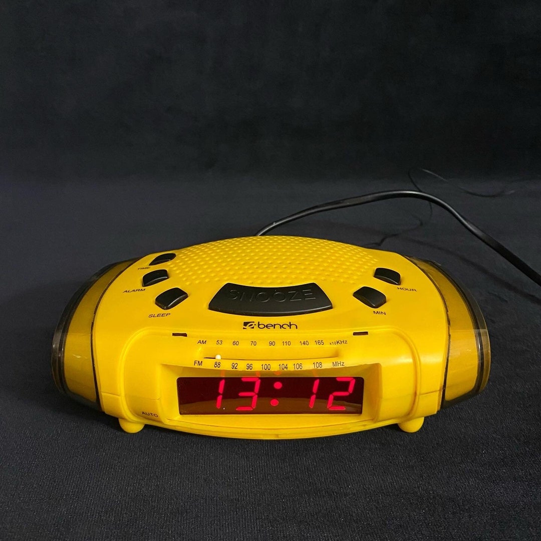 Vintage Space Age Clock and Radio FM/AM Band Radio Digital Etsy