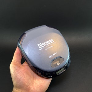 Vintage Sony Discman, 1980s Compact Sony CD Player, Portable ...