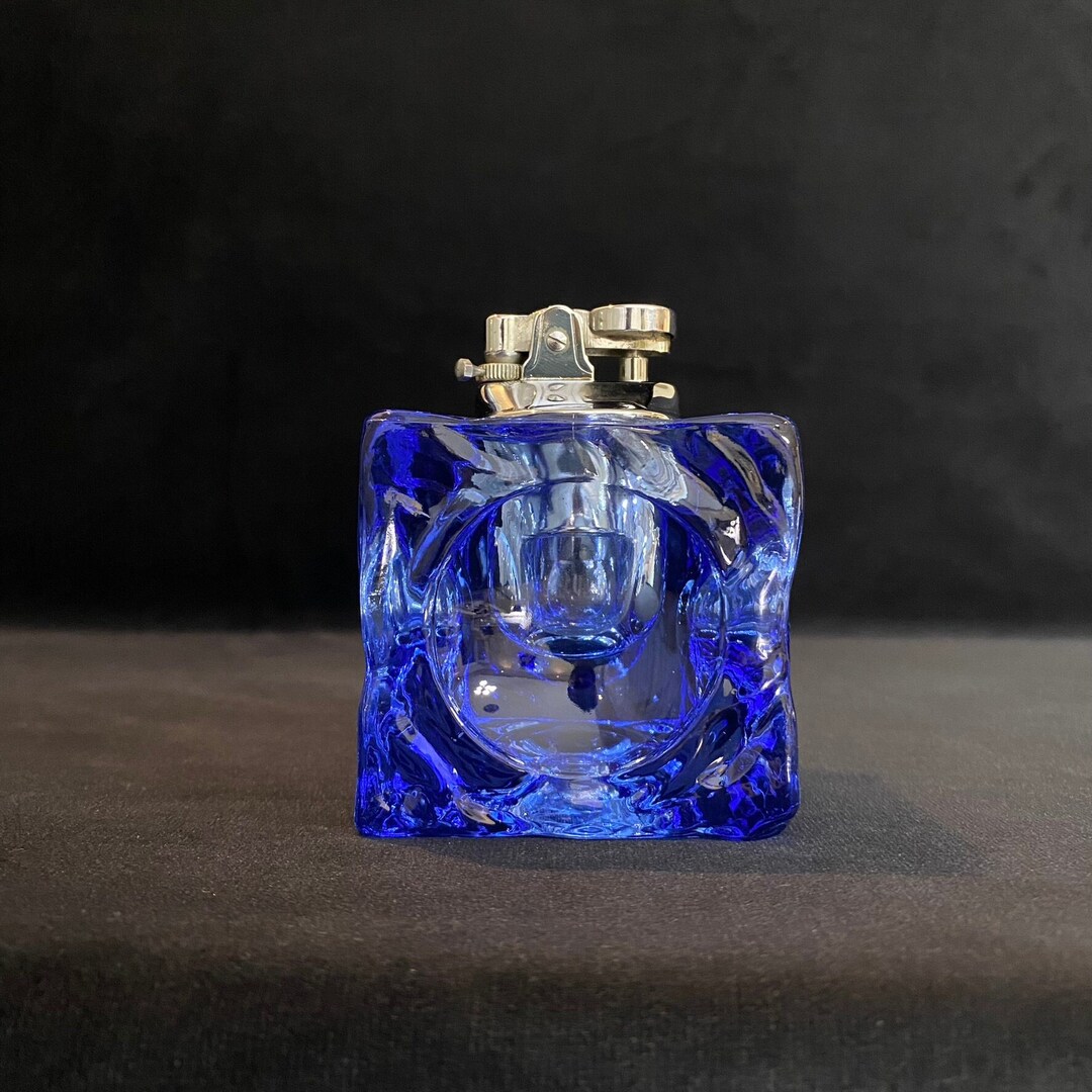 Antique Crystal Table Lighter Vintage Lighter Collectible Etsy