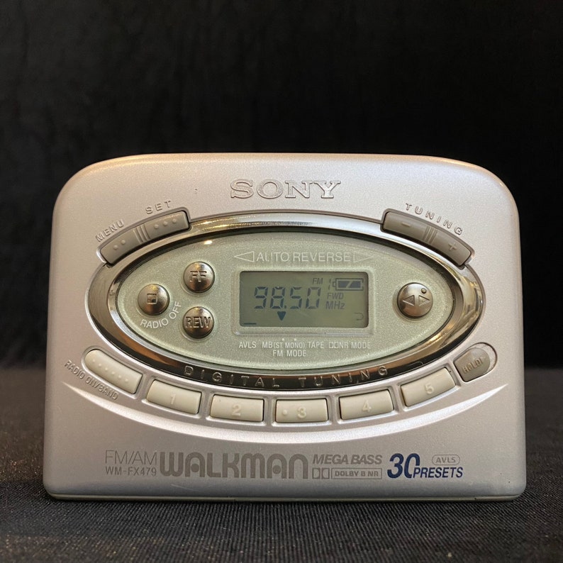 Vintage Sony Walkman Cassette Player Works Great Rare and Etsy