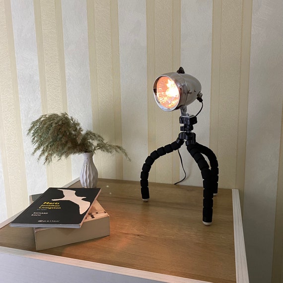 Vintage bicycle sale table lamp