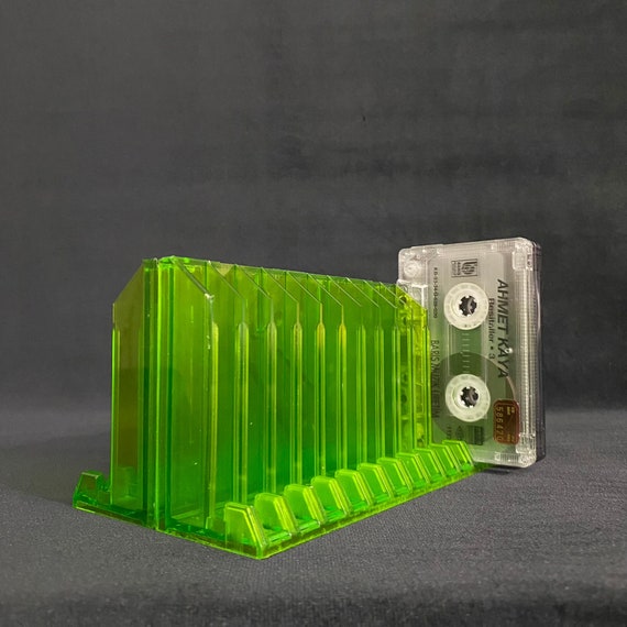 Vintage Cassette Holder Pop Art Color Collectible Model Etsy