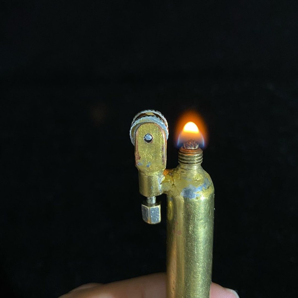 Vintage Bullet Lighter Handmade Working Etsy