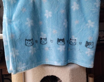 Cute Cats Throw Blanket; Cat Lover Blanket; Cats Print Throw Blanket; Lightweight Throw Blanket; Cat Mom Blanket; 50'' x 60''