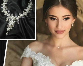 Grace Swarovski headband Buy GRACE Swarovski Headband Online | Ellee Couture Boutique  main image 3