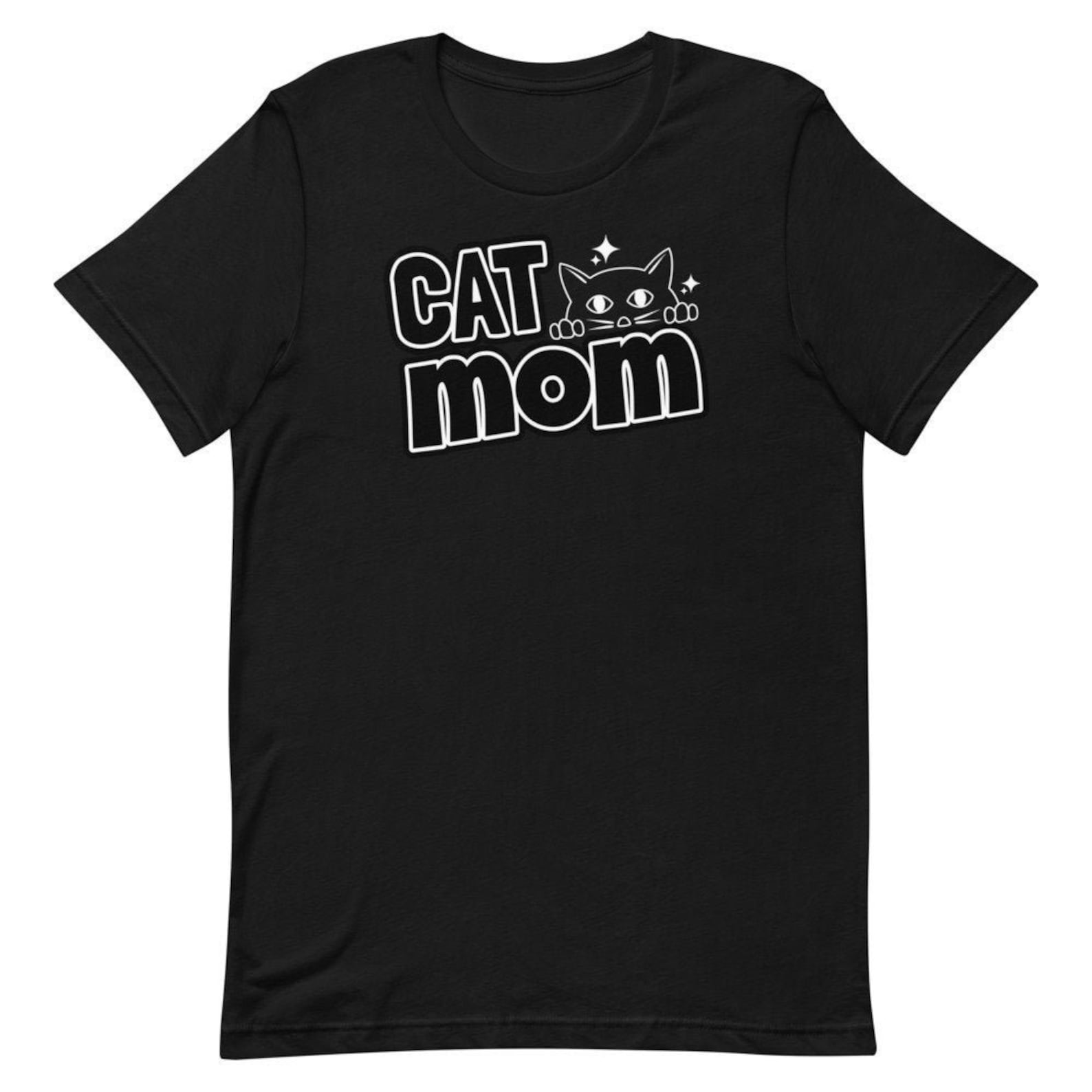 Cat Mom TShirt Cat Lovers Gift Etsy