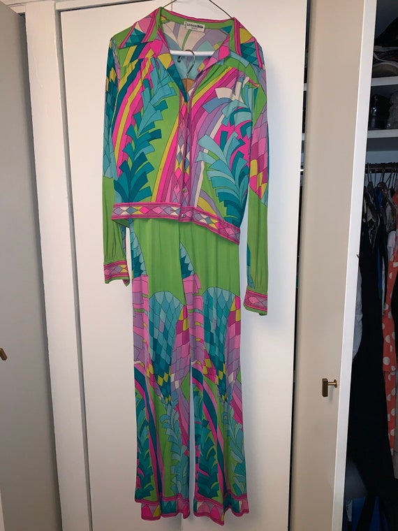 Leonard Paris Fashion Vintage Jumpsuit