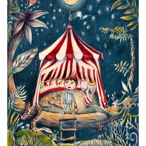 Giclée Print of &quot;A Fantastical Summer&#39;s Night&quot;