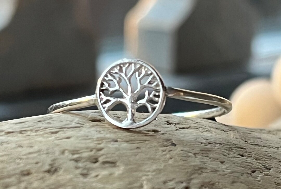 Tree of Life, Friendship Ring, Bestie Ring, Sterling Silver, Spiritual ...
