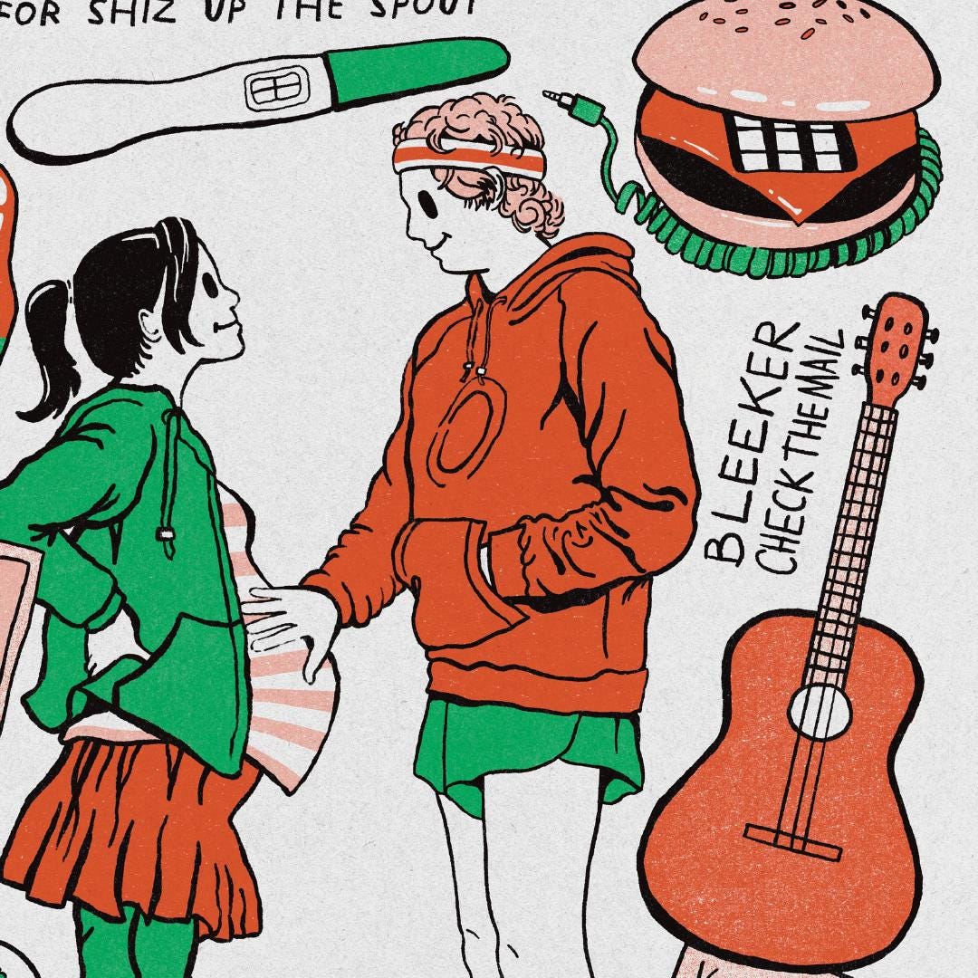 Juno Movie 11x14 Heavy Duty Cardstock Art Print | Film Alt Coming