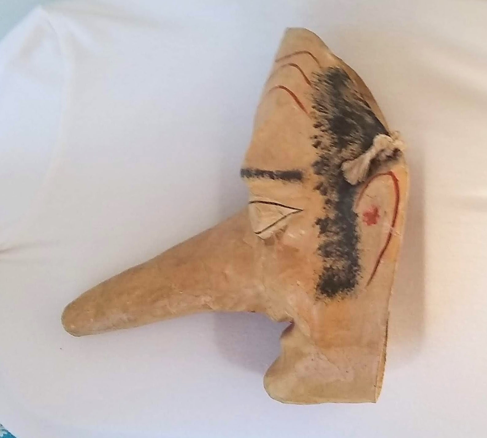 Paper Mache Mask Long Nose Male Vintage 1970's Etsy