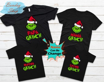 Grinch Birthday Shirt
